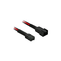 Nanoxia Technology Nanoxia Single Sleeve - förlängningsströmkabel till fläkt - 3 pin Molex till 3 pin Molex - 30 cm