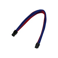Nanoxia Technology Nanoxia - förlängningskabel för ström - 8-stifts PCIe-ström till 8-stifts PCIe-ström - 30 cm