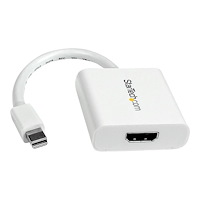 StarTech.com StarTech.com Mini DisplayPort till HDMI-videoadapter – Vit - videokort - DisplayPort / HDMI - 17 cm