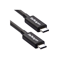 StarTech.com StarTech.com 50cm (1.6ft) Thunderbolt 3 Cable, 40Gbps, 100W PD, 4K/5K Video, Thunderbolt-Certified, Compatible w/ TB4/US...
