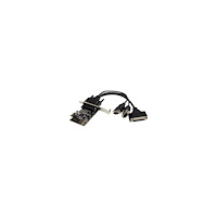 StarTech.com StarTech.com 2S1P PCI Express seriellt parallellt kombokort med breakout-kabel - parallellt/seriellt kort - PCIe - 2 por...