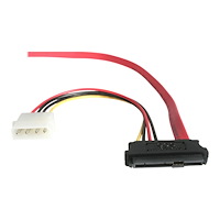 StarTech.com StarTech.com 18in SAS 29 Pin to SATA Cable with LP4 Power - 18in SAS 29 pin to SATA Cable - 18in SFF 8482 to SATA (SAS72...
