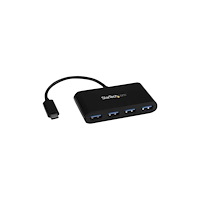 StarTech.com StarTech.com USB-C-hubb med 4 portar - USB-C till 4x USB-A - USB 3.0-hubb - bussdriven - hubb - 4 portar