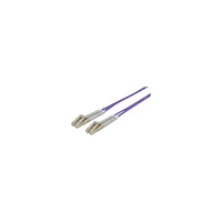 intellinet Intellinet Fiber Optic Patch Cable, OM4, LC/LC, 5m, Violet, Duplex, Multimode, 50/125 µm, LSZH, Fibre, Lifetime Warranty...