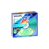 Philips Philips - CD-RW x 5 - 700 MB - lagringsmedier
