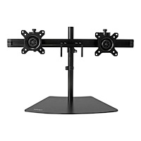 StarTech.com StarTech.com Stativ för dubbla skärmar - Horisontell - Svart ställ - justerbar arm - för LCD-display - svart