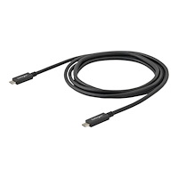 StarTech.com StarTech.com USB-C-kabel med Power Delivery (3 A) - M/M - 2 m - USB 3.0 - USB-IF-certifierad - USB typ C-kabel - USB-C t...