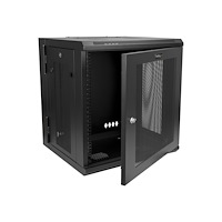 StarTech.com StarTech.com 12U väggmonterat serverrackskåp -  20 tum (50,08 cm) djupt skåp - med gångjärnsupphängning - rackmonterings...