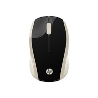 Hewlett-Packard HP 200 - mus - 2.4 GHz - silkesguld