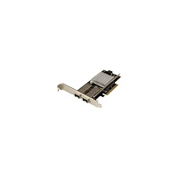 StarTech.com StarTech.com 2-Port 10G Fibernätverkskort med öppen SFP+ - PCIe, Intel Chip - nätverksadapter - PCIe 2.0 x8