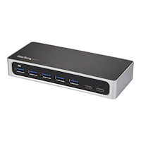 StarTech.com StarTech.com USB C-hubb med 7 portar och med snabbladdningsport - USB-C till 5x USB-A 2x USB-C (USB 3.0 SuperSpeed 5 Gbp...