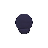 Manhattan Manhattan Wrist Gel Support Pad and Mouse Mat, Blue, 241 x 203 x 40 mm, non slip base, Lifetime Warranty, Card Retail Pa...
