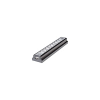 Manhattan Manhattan USB-A 10-Port Desktop Hub, 10x USB-A Ports, 480 Mbps (USB 2.0), Bus or AC Power, Hi-Speed USB, Black, Three Ye...