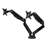 FELLOWES Fellowes Platinum Series Dual Monitor Arm monteringssats - justerbar arm - för 2 monitorer - svart