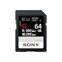 Sony Sony SF-G Series SF-G64 - flash-minneskort - 64 GB - SDXC UHS-II