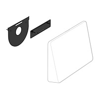 Logitech Logitech Tap Wall Mount - monteringssats för styrenhet till videokonferens