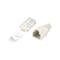 2direct LogiLink nätverkskontakt - ljusgrå, RAL 7035