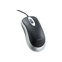 Ultron Ultron UM-100 basic - mus - USB - Black silver