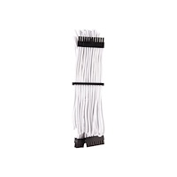 Corsair CORSAIR Premium individually sleeved (Type 4, Generation 4) - strömkabel - 24-pin ATX till 24-stifts ATX (20+4) - 61 cm