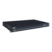 Digi International Digi AnywhereUSB 24 Plus - hubb - 24 portar - Administrerad - rackmonterbar