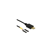 DeLOCK Delock - USB typ C-kabel - 24 pin USB-C till 2-stifts USB-kontakt - 20 cm