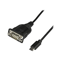 StarTech.com StarTech.com USB C to Serial Adapter Cable with COM Port Retention, 16" (40cm) USB Type C to RS232 (DB9) Serial COM Port...