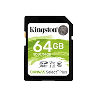 Kingston Technology Kingston Canvas Select Plus - flash-minneskort - 64 GB - SDXC UHS-I