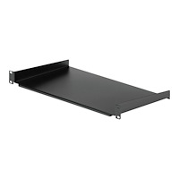 StarTech.com StarTech.com 1U Fast serverhylla med rackfäste - 25 cm djupt universellt, fribärande fack i stål för 19-tums AV/nätverks...