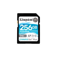 Kingston Technology Kingston Canvas Go! Plus - flash-minneskort - 256 GB - SDXC UHS-I