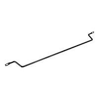 StarTech.com StarTech.com Horizontal Lacing Bar w/ 2 inch Offset at 75 Degrees- Server Rack Cable Management- 19" Network Rack-Mount...