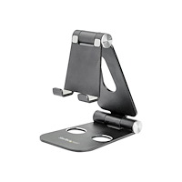 StarTech.com StarTech.com Telefon- och surfplattestativ - Universellt - Multivinkel - Hopfällbart - Svart - skrivbordsställ för mobil...
