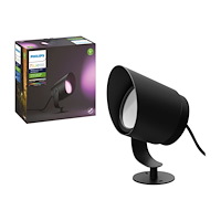 Philips Philips Hue White and Color Ambiance Lily XL - spotlight - LED - 15 W - 16 miljoner färger - 2000-6500 K - svart