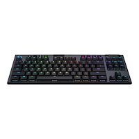 Logitech Logitech G915 TKL Tenkeyless LIGHTSPEED Wireless RGB Mechanical Gaming Keyboard - tangentbord - Nordisk - kol Inmatnings...