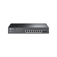 TP-LINK Technologies TP-Link JetStream TL-SG2210MP - switch - 10 portar - smart - rackmonterbar