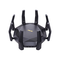 ASUSTeK COMPUTER ASUS RT-AX89X - trådlös router - Wi-Fi 6 - skrivbordsmodell
