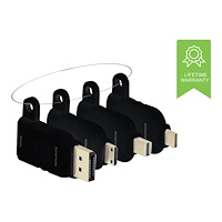 Vision VISION Professional video/ljud/datakabelsats - DisplayPort / HDMI / USB