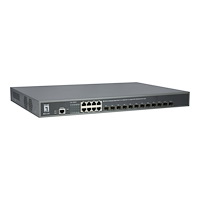 LevelOne LevelOne GTL-2091 - switch - 20 portar - Administrerad - rackmonterbar