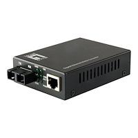 LevelOne LevelOne GVT-2002 - fibermediekonverterare - 10Mb LAN, 100Mb LAN, GigE