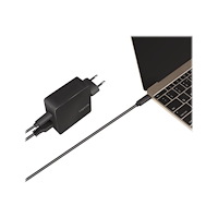 2direct LogiLink USB-C 2-Port Wall Charger strömadapter - USB, 24 pin USB-C - 65 Watt