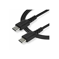 StarTech.com StarTech.com 1 m USB-C-kabel&nbsp;-&nbsp;svart - USB typ C-kabel - 24 pin USB-C till 24 pin USB-C - 1 m