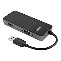 StarTech.com StarTech.com USB 3.0 till HDMI VGA-adapter - 4K 30 Hz - videokort - HDMI/VGA/ljud