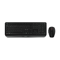 CHERRY CHERRY GENTIX DESKTOP - sats med tangentbord och mus - hela norden - svart Inmatningsenhet