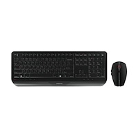 CHERRY CHERRY GENTIX DESKTOP - sats med tangentbord och mus - engelska - svart Inmatningsenhet