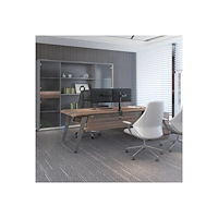 2direct LogiLink monteringssats - justerbar arm - för 2 LCD-bildskärmar - svart