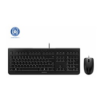 CHERRY CHERRY DC 2000 - sats med tangentbord och mus - belgisk - svart Inmatningsenhet