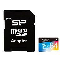 Silicon Power SILICON POWER Superior Pro - flash-minneskort - 64 GB - mikroSDXC UHS-I