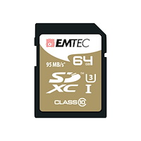EMTEC International EMTEC SpeedIN' - flash-minneskort - 64 GB - SDXC UHS-I