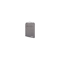 Manhattan Manhattan Seattle Laptop Sleeve 15.6", Grey, Padded, Extra Soft Internal Cushioning, Main Compartment with double zips,...