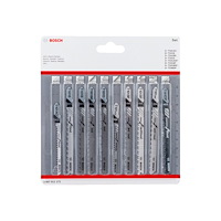 Bosch Group Bosch sticksågsbladsats - för trä, lövträ - 10 delar