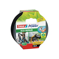 Beiersdorf Tesa extra Power Eco Repair tygtejp - 38 mm x 20 m - svart